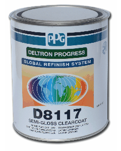 D8117 SEMI GLOSS CLEARCOAT 1L