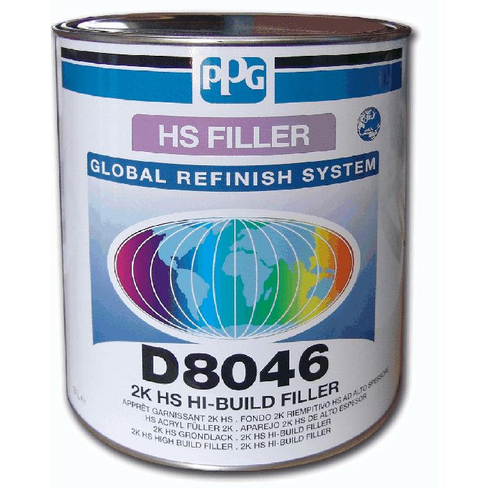 WalZed D8046 2K HI BUILD PRIMER FILLER 3L