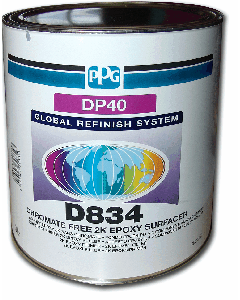 D834 DP40 CHROMATE FREE 2K EPOXY SURFACER 3L